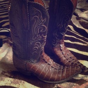 Crocodile Cowboy Boots